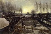 Vincent Van Gogh The Garden of the Rectory at Nuenen USA oil painting artist